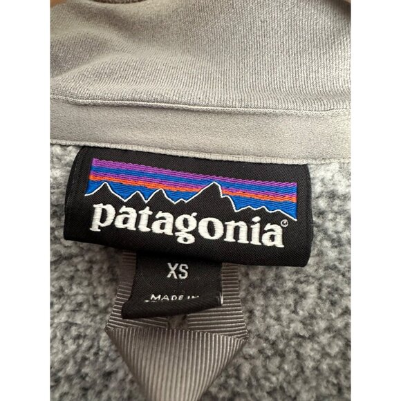 Patagonia Better Sweater Jacket Women XS 1/4 Zip Heather Grey Fleece Gorpcore - Picture 6 of 7